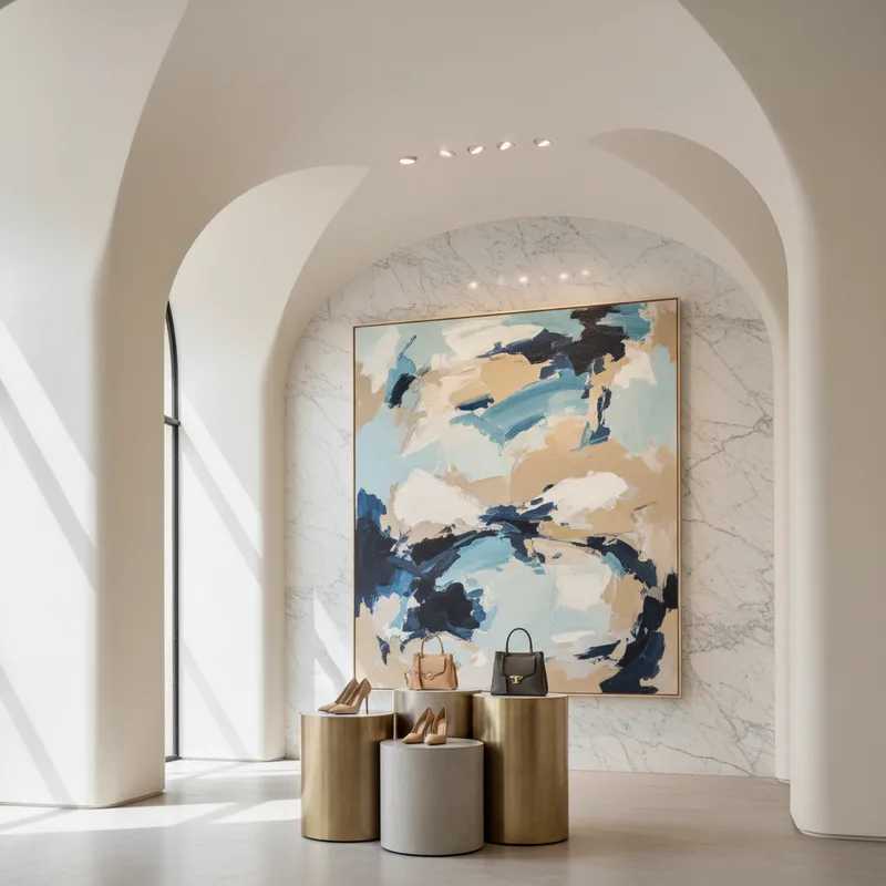 Mode luxe et art : comment les grandes marques décorent leurs boutiques