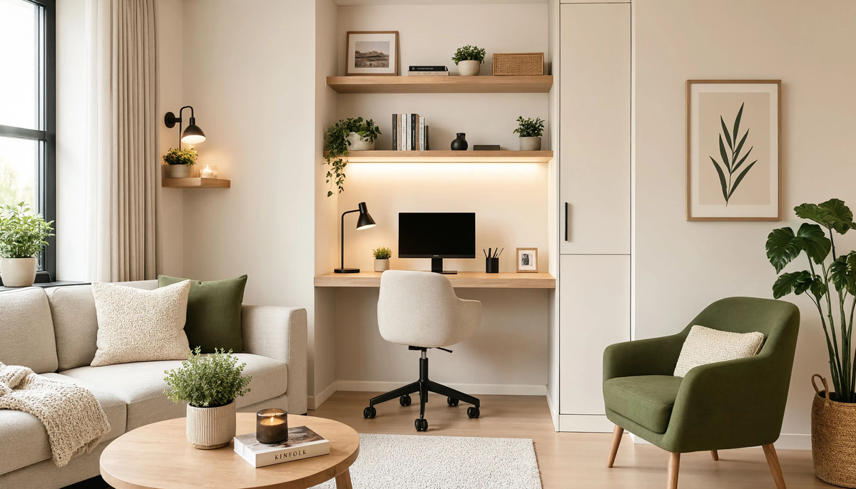 Comment aménager un coin bureau esthétique et discret dans son salon ?